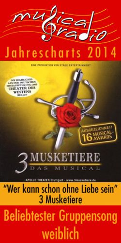gruppensong-weiblich-e0145263 musicalradio Jahrescharts 2014 - heute &ndash; musicalradio.de | Musicals kostenlos im Radio
